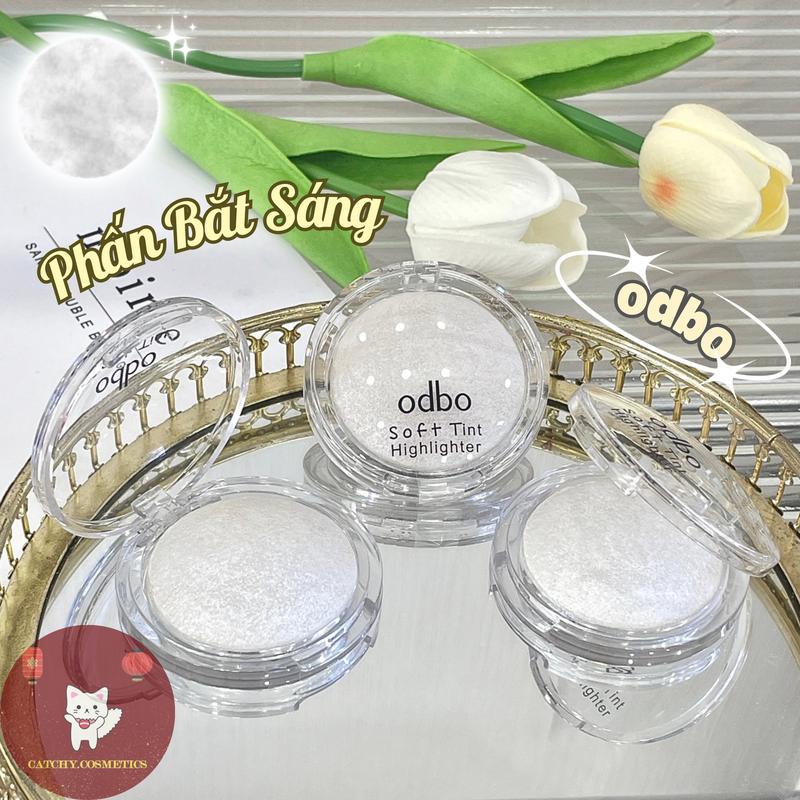 ODBO Phấn Bắt Sáng Highlight Odbo Mặt Trăng Nhũ sáng,mịn ODBO Soft Tint Highlighter 4g OD173
