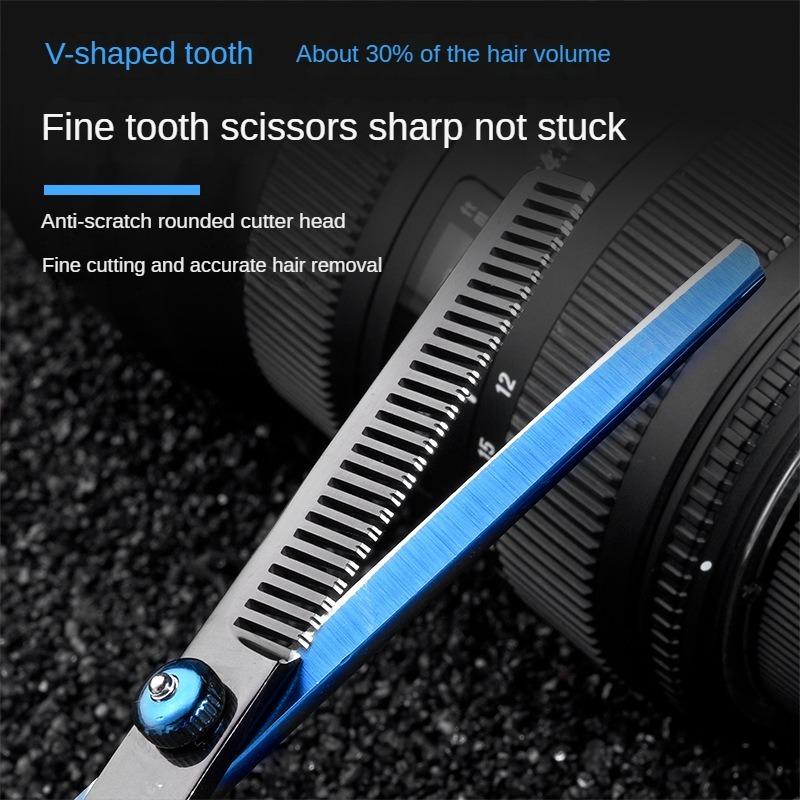 Product Introduction of Hair Scissors 6.5 Professional Hairdressing Scissors Thinning Barber Scissor Set Hair Cutting Scissors Haircare Heatless 4