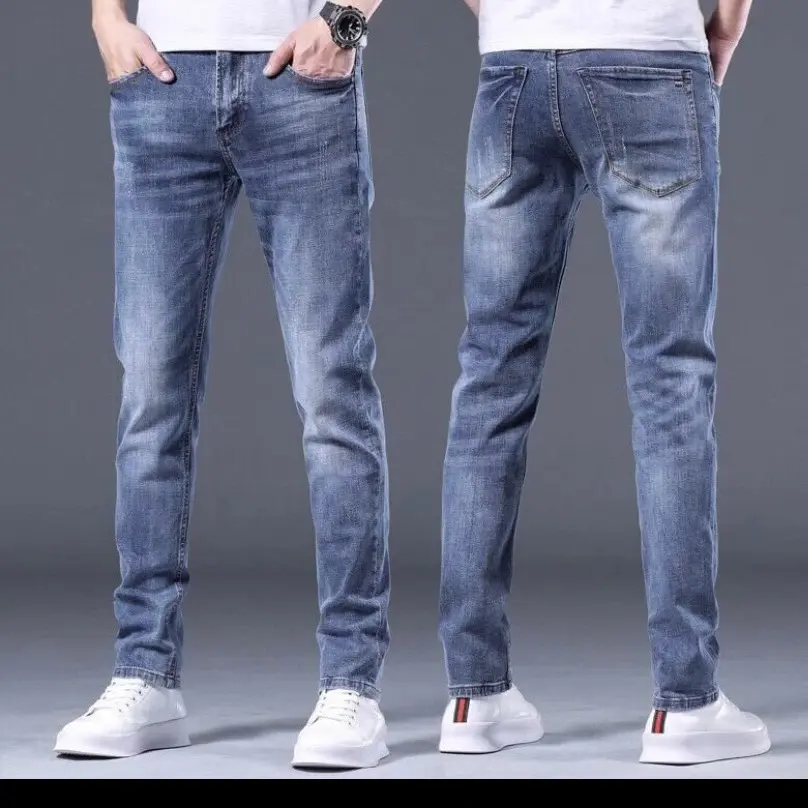 (MS094) Quần jean nam co giãn 4 chiều,quần bò nam,form chuẩn,ống côn phong cách, chuẩn size_AN CHI STORE