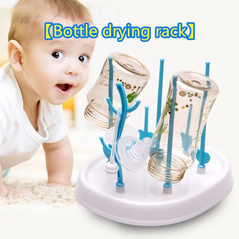 Baby Milk Bottle Rack Bottle Drying Feeding Cup Holder Shelf Baby Bottle Organizer