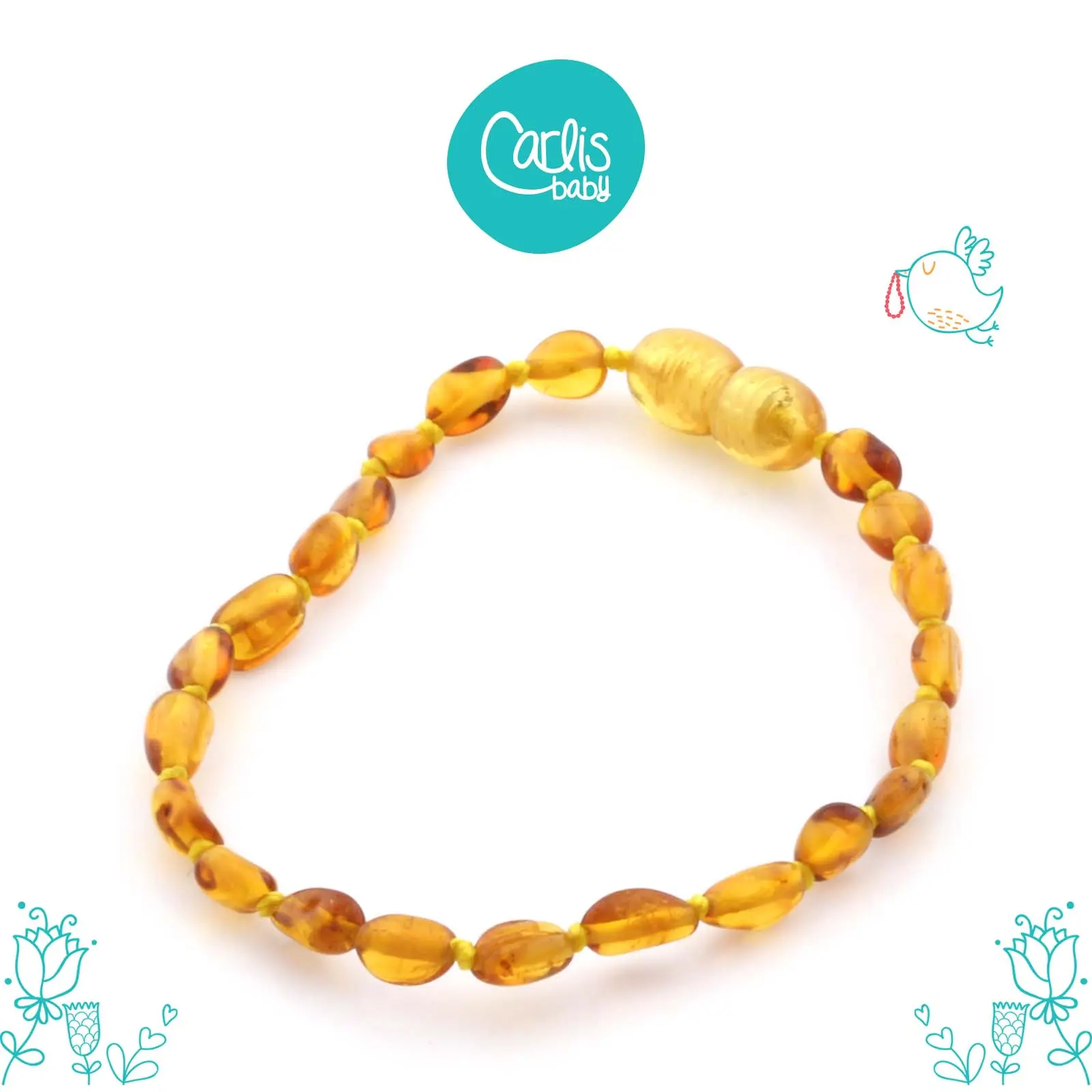 Gelang Baltic Amber untuk Wanita By CARLIS BABY. CCE56
