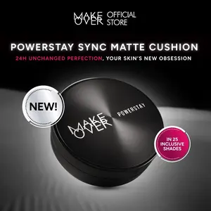 MAKE OVER Powerstay Sync Matte Cushion High Coverage