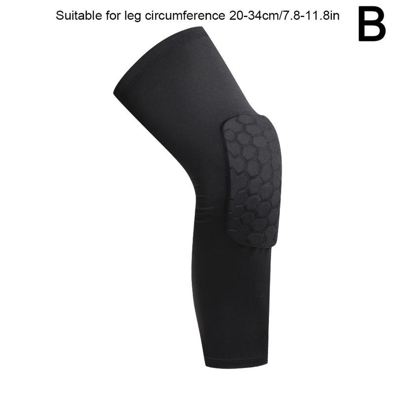 Product Introduction of 1PC Sports Knee Pads Compression Brace Volleyball Basketball Knee Pad For Gym Training Knee Support Protector Soccer Shin Guards 18