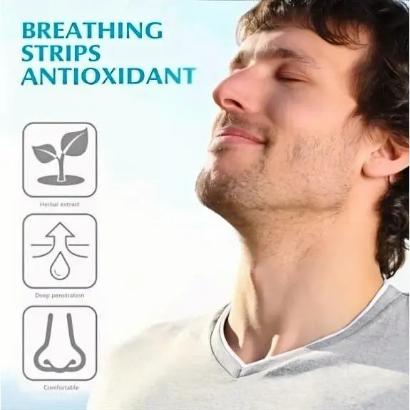 INKAC Nasal Strips Breath Better Membantu Mengurangi Dengkuran dan Meningkatkan Nasal Strips Plester Hidung Anti Snore Ngorok Nasal Plast Tape Breathe Right Extra Strength Cleaning 5