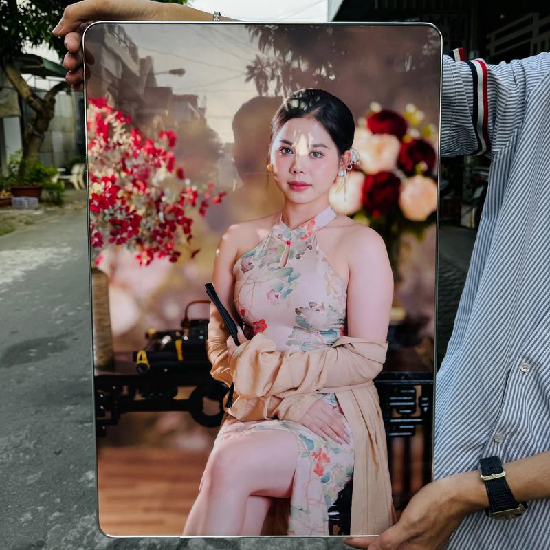 (BO VIỀN) Ảnh tráng gương HD 4K treo tường - in theo mẫu Decor Khung Tranh Treo Phòng Decor Tường Phòng Khách