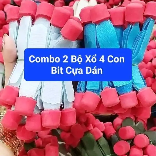 Combo Bô Xổ 4 Con.Bịt Cựa Dán 0