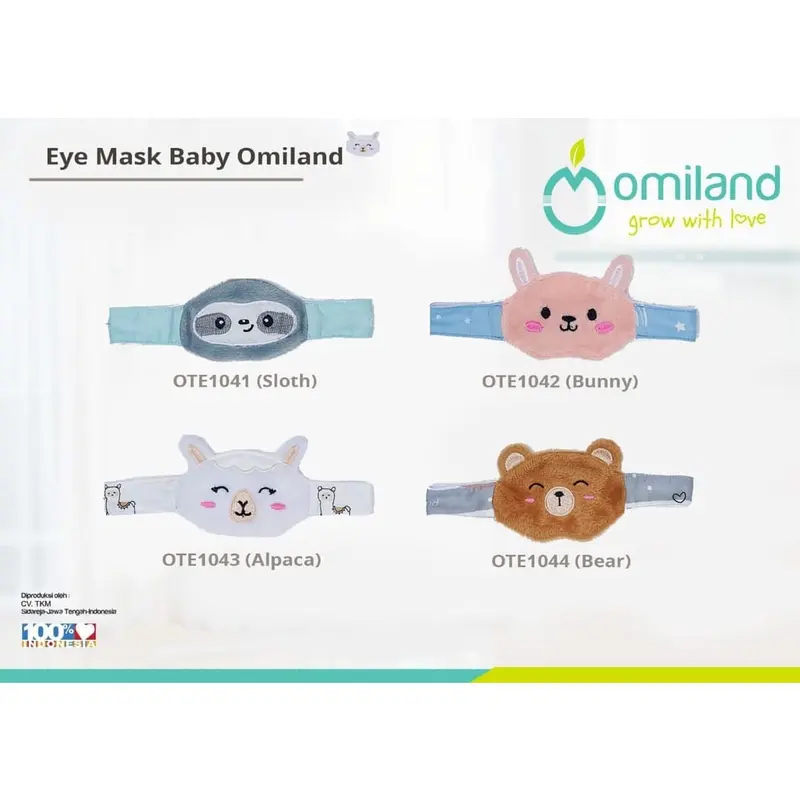 Omiland Eye Mask Baby Big Size Kacamata Jemur Bayi Jumbo Kenzie Babyshop 0