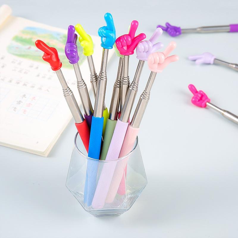 Product Introduction of Que chỉ bảng cho giáo viên hình ngón tay, dụng cụ đồ dùng giảng dạy có thể thu gọn và kéo dài tiện lợi 5