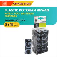 Gambar M-Pets Dog Poop Bag Dispenser  8x15 pcs / Plastik Pengambil Kotoran dari M-Pets Volk Pets Indonesia Kota Tangerang 3 Tokopedia