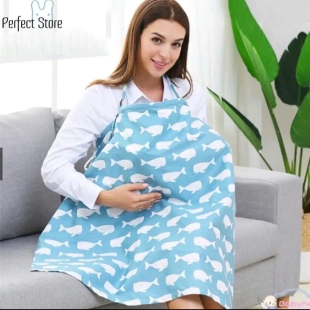 Áo Choàng Bu', Khăn Choàng cho Em Bé Bu' khi ra ngoài tiện lợi