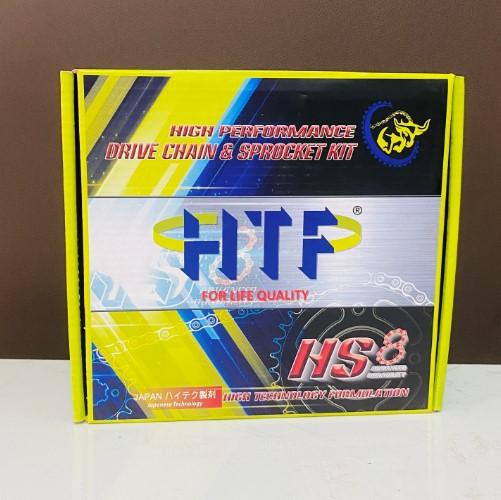 Nhông sên dĩa HTF Exiter 5 gear (Exiter 4 gear) 14T/38T-114L Phụ Tùng 5