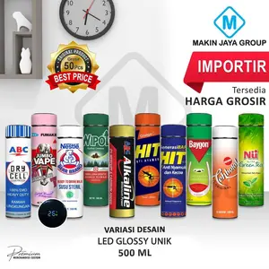 TUMBLER LED GLOSSY CUSTOM Edisi BAYGON KAPASITAS 400 ML VIRAL DAN UNIK UNTUK KADO GIFT - Makinjayagroup