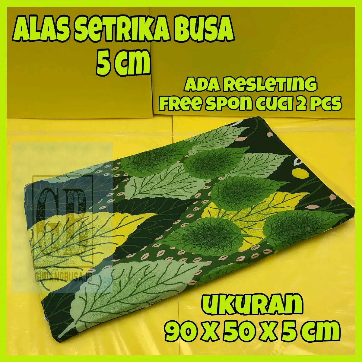 ALAS SETRIKA BUSA TEBAL 5 CM ALAS GOSOK INOAC BUSA PREMIUM Portabel