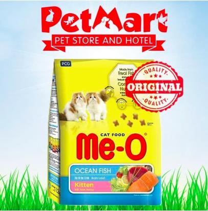 Meo Kitten Ocean Fish 1,1 kg Cat Food Dry Makanan untuk anak kucing 0