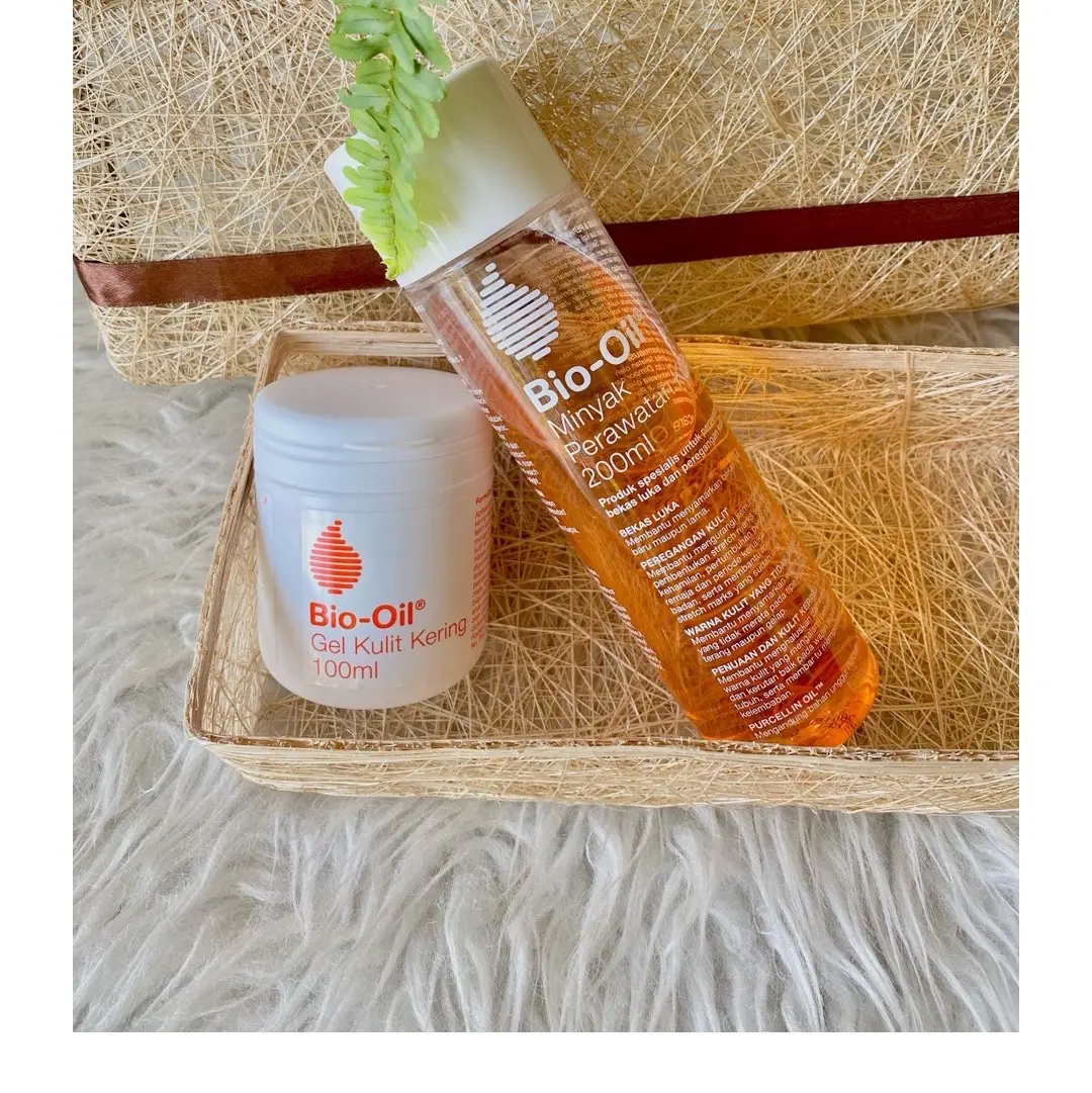 Bio Oil Minyak Perawatan dan Gel Kulit Kering Share in Jar