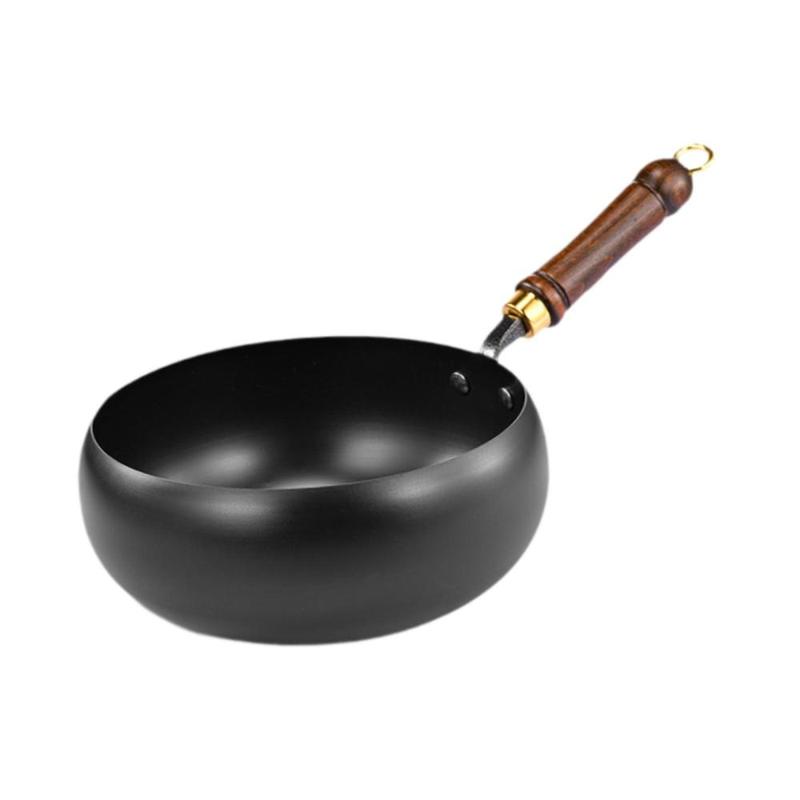 11'' Iron Wok Cookware Boiling Gas Frying Pan for Kitchen Hotel Restaurant 7