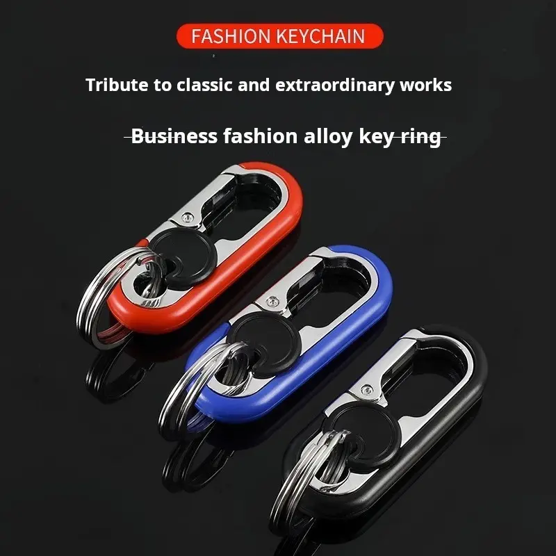 Móc Chìa Khóa Xe Hơi Công Sở Cho Nam, Thời Trang Mới Nóng Bỏng Trên Internet, Chất Liệu Kim Loại Cao Cấp, Gắn Thắt Lưng, Thích Hợp Cho Quốc Tế Thương, Xuyên Biên Giới, Bán Buôn Có Sẵn