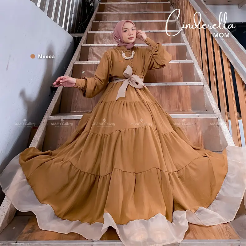 Cinderella Dress Gamis Gaun Viral Baju Kondangan Terlaris 5