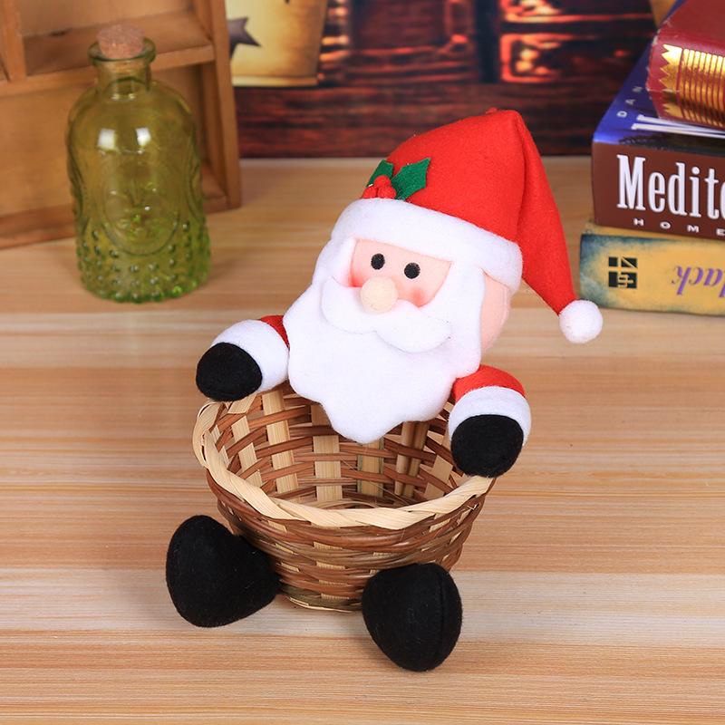 Product Introduction of Giỏ Kẹo Giáng Sinh, Giáng Sinh Vui Vẻ, Ông Già Noel, Người Tuyết, Hộp Đựng Đồ Ăn Nhẹ, Hộp Giáng Sinh, Năm Mới, Đồ Trang Trí Tiệc 15