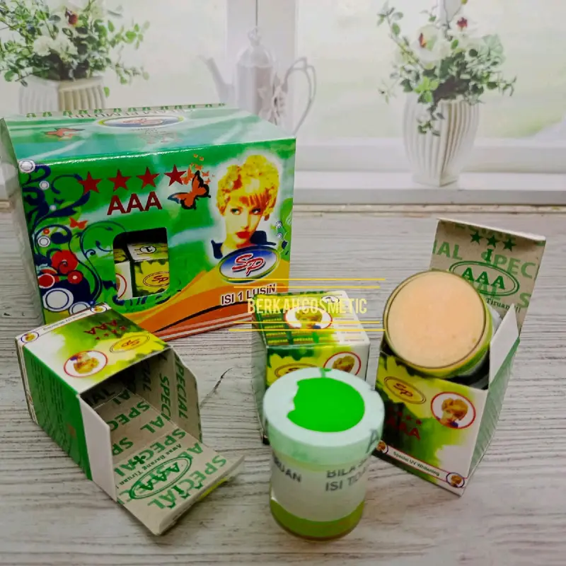 3 pcs Sp Raja AAA Segel Ori Untuk 2in1 Hidrasi Kulit Kering Mencerahkan Wajah Facial Pencerah 2