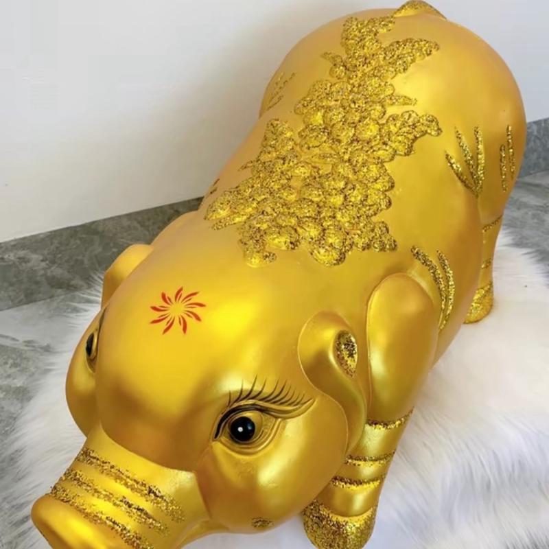 Heo đất/Lợn đất NGỌC TRINH Tài Lộc | Size 70cm KHỔNG LỒ | Ống Tiết kiệm Tiền | Kèm Ảnh thật Ống Heo Đựng Tiền con  heo chữ