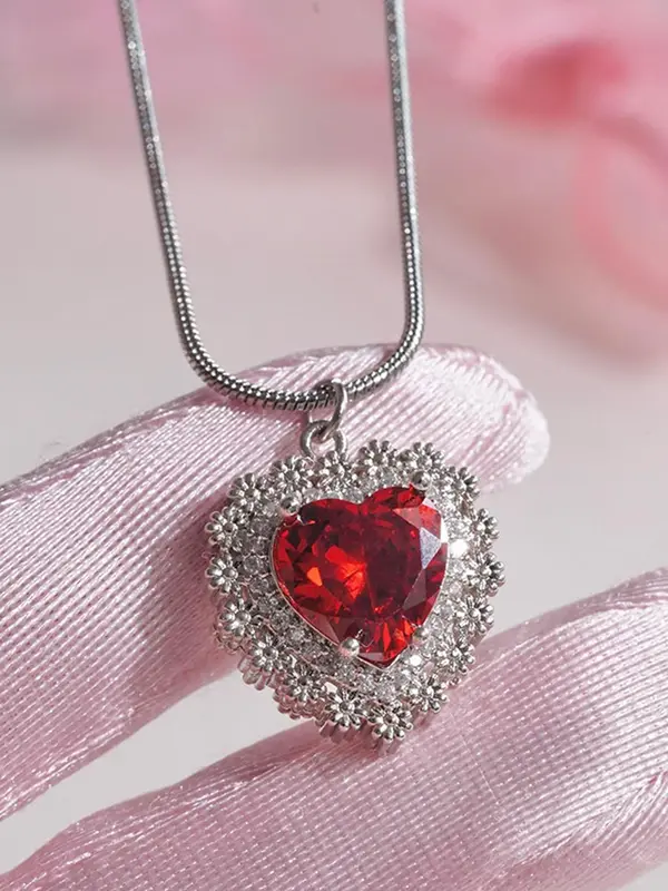 Gothic Heart & Sword Design Couple Pendant Necklace, Fashion Jewelry for Party, Daily Decor, Trendy All-match & Exquisite Jewelry Accessories for Birthday Gift, Valentine's Day, Gift 7