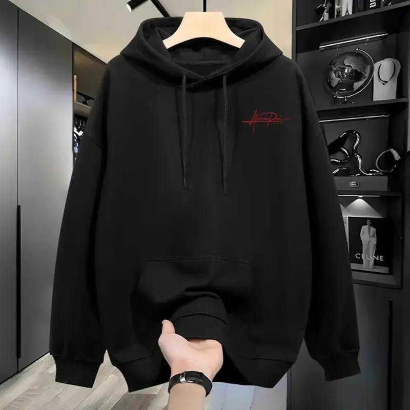 Áo hoodie unisex nam nữ đều mặc được CHỮ KÝ ĐỎ  lạ mắt có bigsize chất nỉ dày mịn from rộng 1