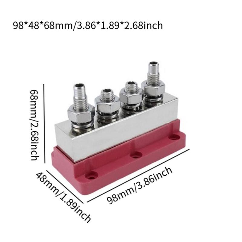 Product Introduction of Marine RV 600A Battery Ground Buss Bar Space Saving Spare Parts with Cover 0