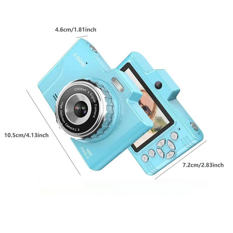 2.8" IPS Screen Portable Digital Camera, 1 Count 1080P 750mAh Battery Digital Camera, Portable Digital Camera With Front & Rear Dual Camera, Stocking Fillers Gift 1