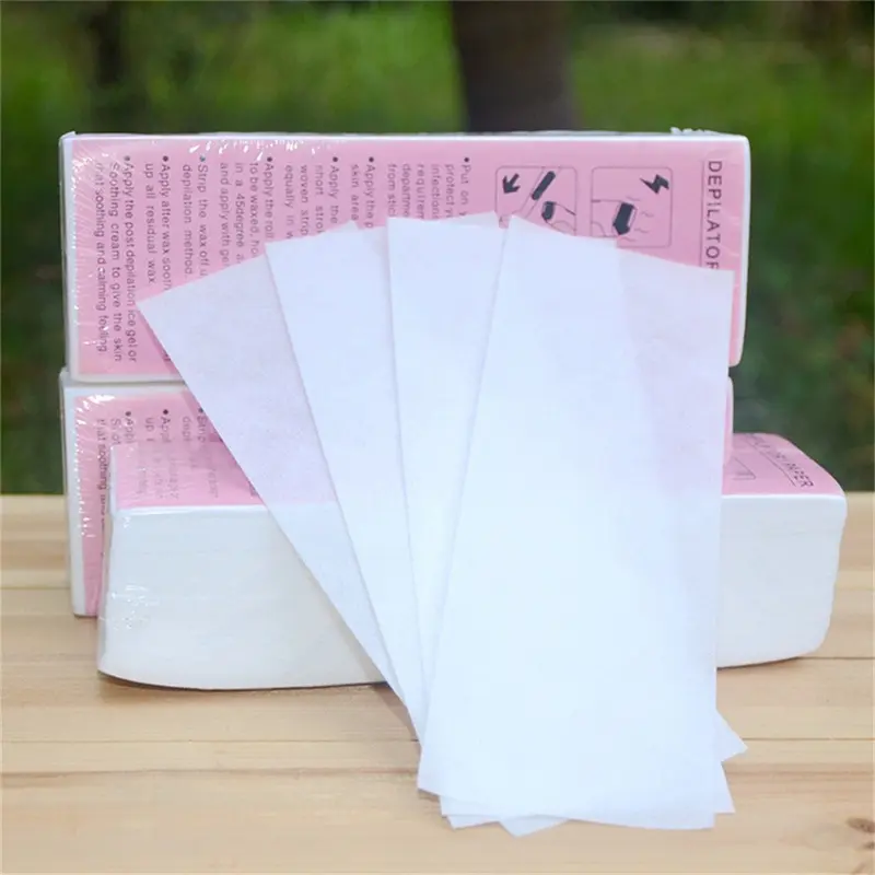 Giấy Sáp Tẩy Lông Cho Nam Và Nữ, 50 Cái / 30 Cái / 10 Cái, Không Dệt, Chất Lượng Cao, Cho Cơ Thể, Chân, Cánh Tay, Máy Cạo Lông, Dải Sáp, Cuộn Giấy 3