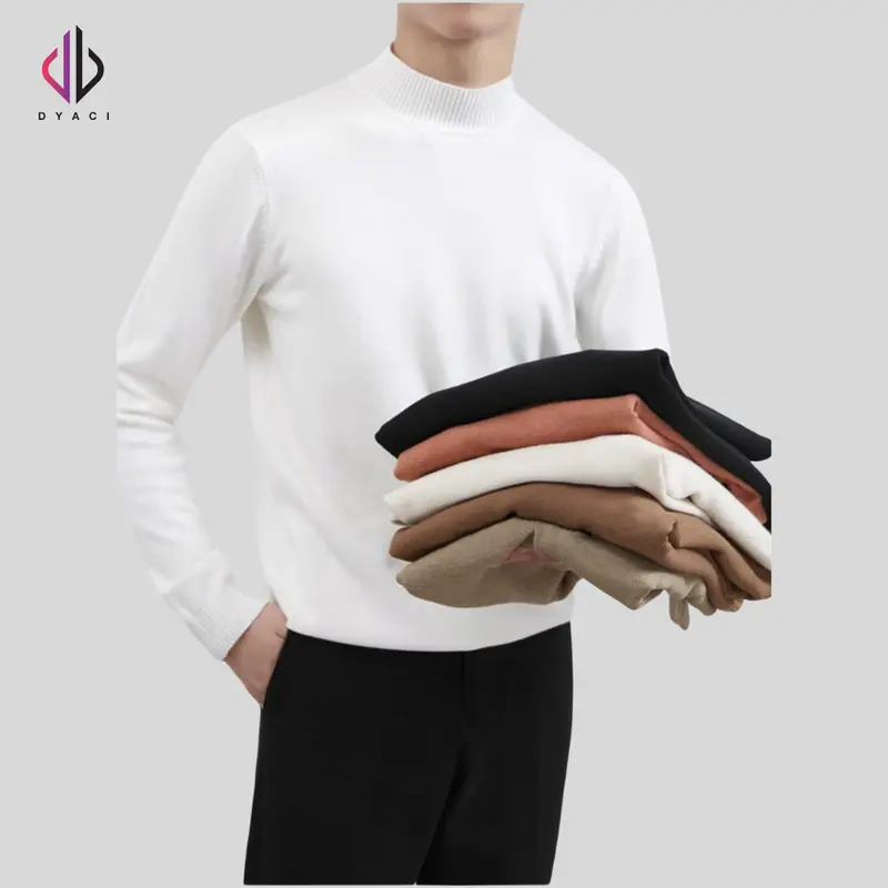 Áo len lót lông cổ 3 phân Quảng Châu cao cấp AL68 1