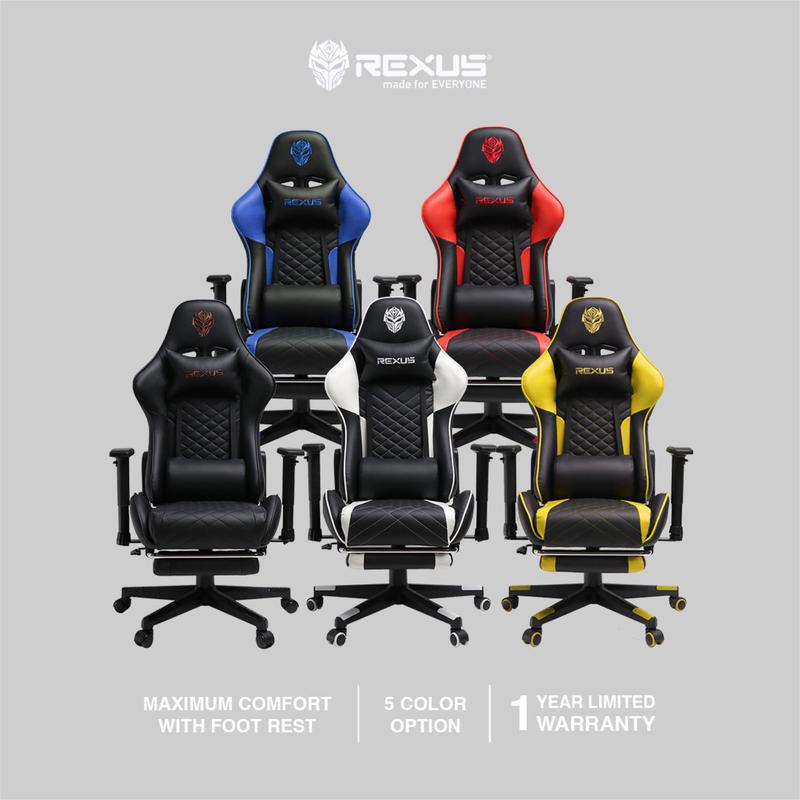 Rexus Gaming Chair RGC 100 Max Kursi Chairs - Shop | Tokopedia