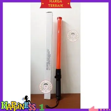 Senter Parkir / Tongkat Parkir Lalin Stik Parkir 41cm & 53cm / Senter lalu lintas Stik Polis HAPPPINES