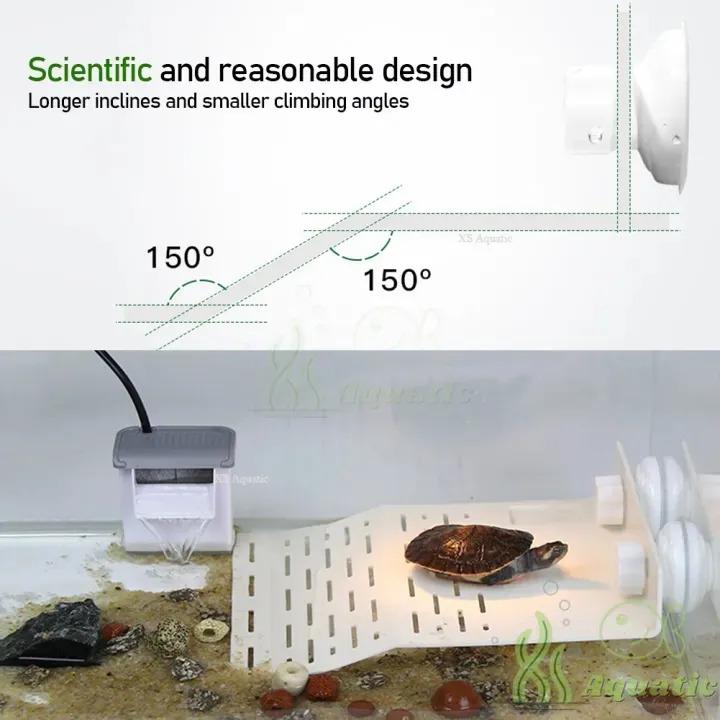 Product Introduction of Turtle Ladder, Turtle Control Panel, Turtle Control Panel, Turtle Control Panel, Acrylic Plastic Turtle Ears Control Panel, Suitable for Turtle Reptile Living Environment, Floating Island, Floating Island, In Stock for Turtles 12