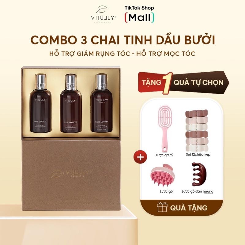 GIÁ SỈ - PHIÊN BẢN GIỚI HẠN 3 XỊT BƯỞI FULLSIZE 150ML Xịt dưỡng - tinh dầu bưởi - xịt bưởi vijully mọc tóc