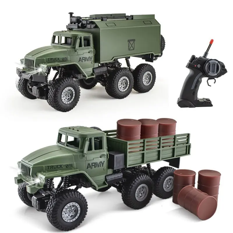 Mainan Anak Remote Control Military Army Truck / RC Truk Tentara 4