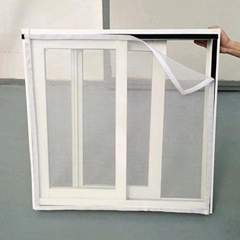 Lưới dán chống muỗi, may theo yêu cầu số đo thực tế của bạn, kèm khoá kéo 1