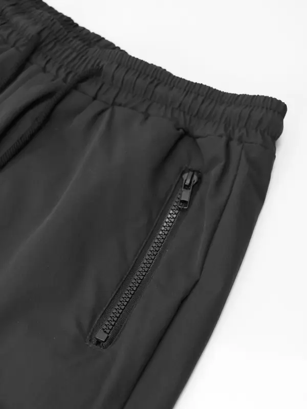 Men's Regular Fit Palm Tree Print Zipper Side Pocket Beach Shorts, Casual Breathable Quick Drying Swim Shorts for Summer, Men's Shorts for Beach Vacation 3