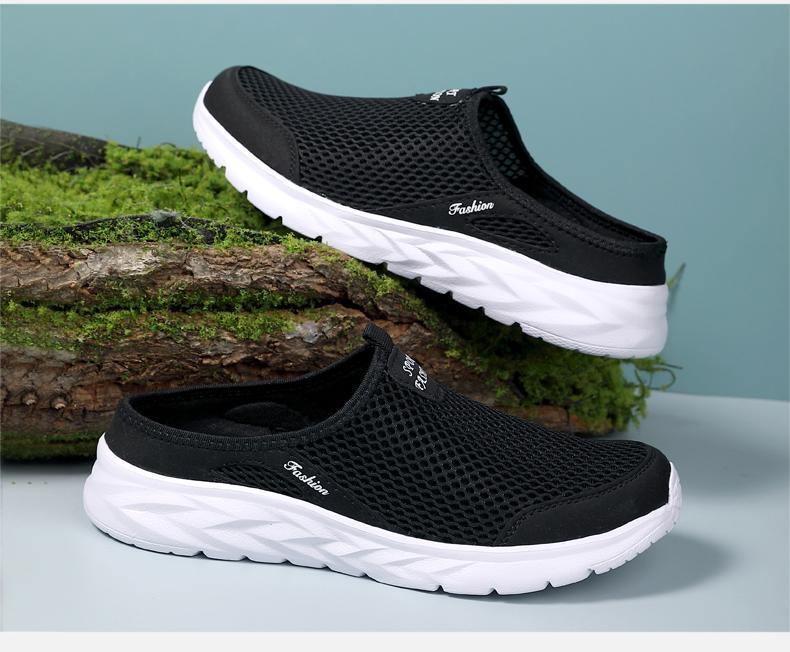 Product Introduction of Sneakers Casual Shoes for Men Breathable Summer Lightweight Comfortable Black Slip-On Driving Walking Shoes Tenis Masculino Boy Runner 57