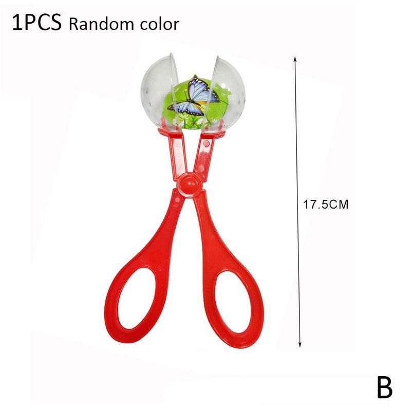 Product Introduction of Children's Outdoor Insect Catcher Tweezers Butterfly Insect Scissors Clips Clips W8Y5 28