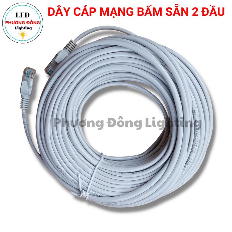 Dây cáp mạng Dây LAN bấm sẵn 2 đầu CAT 5E - 2m 3m 5m 10m 15m 20m 25m