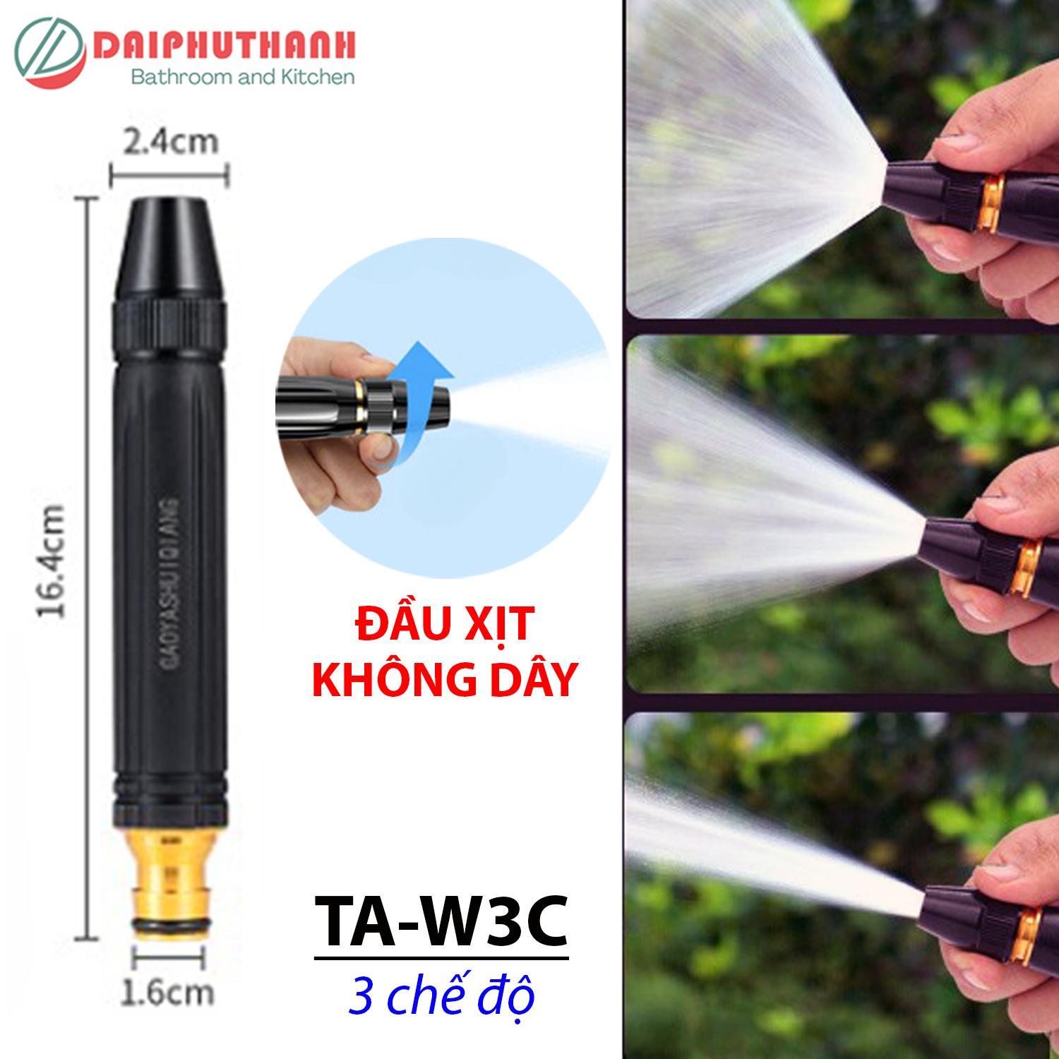 Vòi Xịt Tăng Áp Đa Năng Nhiều Chế Độ - Xịt rửa xe, tưới cây, vệ sinh nhà cửa,..