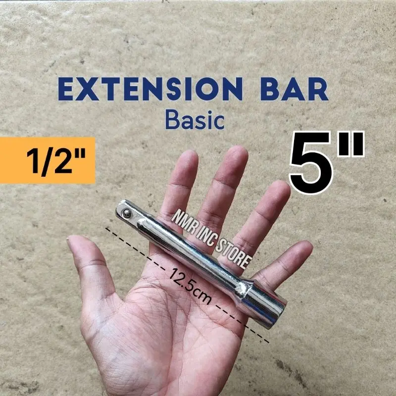 PAKET Mata Kunci Shock CVT 39x41 + Extension Bar 5”, Double Socket 39 x 41 mm Mur Kopling Motor Matic 5