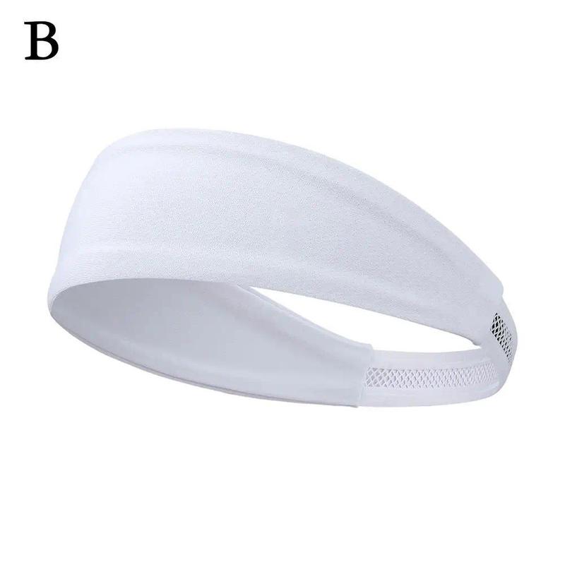 1pCS Sweatband for Men Women Elastic Sport Hairbands Head Band Yoga Headbands Headwear Headwrap Sport Workout Hair Accessor J3Y8 6