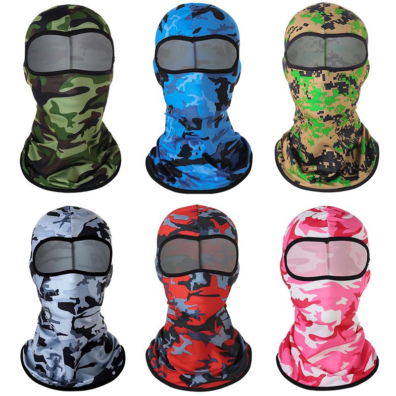 Product Introduction of New 2022 Summer Outdoor Sports Riding Headgear Ice Silk Sunscreen Mask Balaclava Cap Face Mask Unisex Headscarf 15