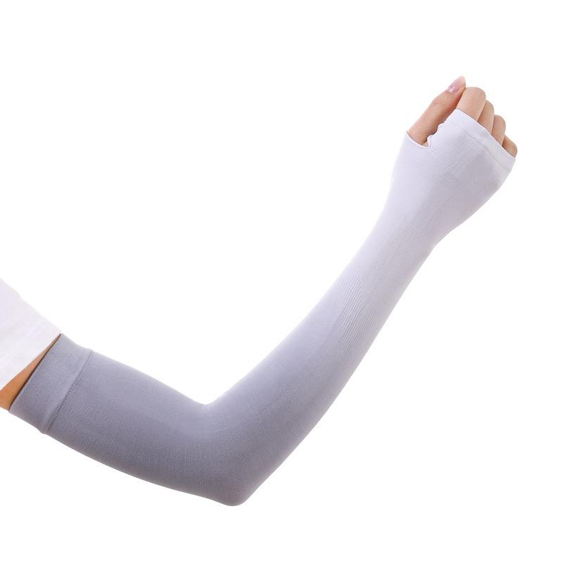 Gradient Color Viscose Fiber Oversleeve Summer Ice Sleeve Thin Female Male UV Protection Cycling Sun Protection Sleeves 9