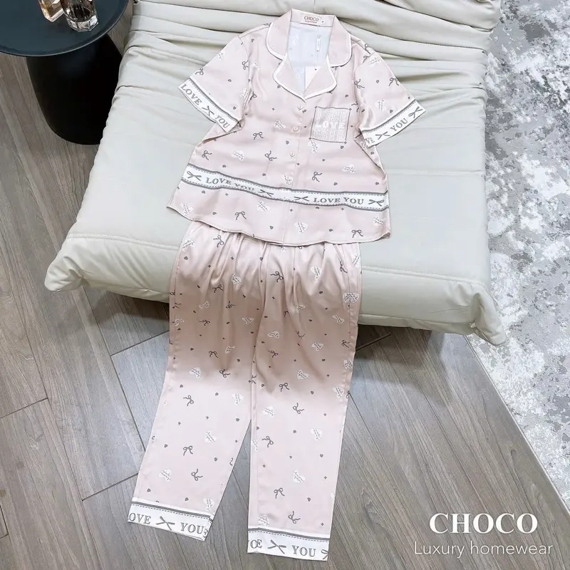Bộ lụa cao cấp , quần dài đủ màu cho các nàng lựa đây