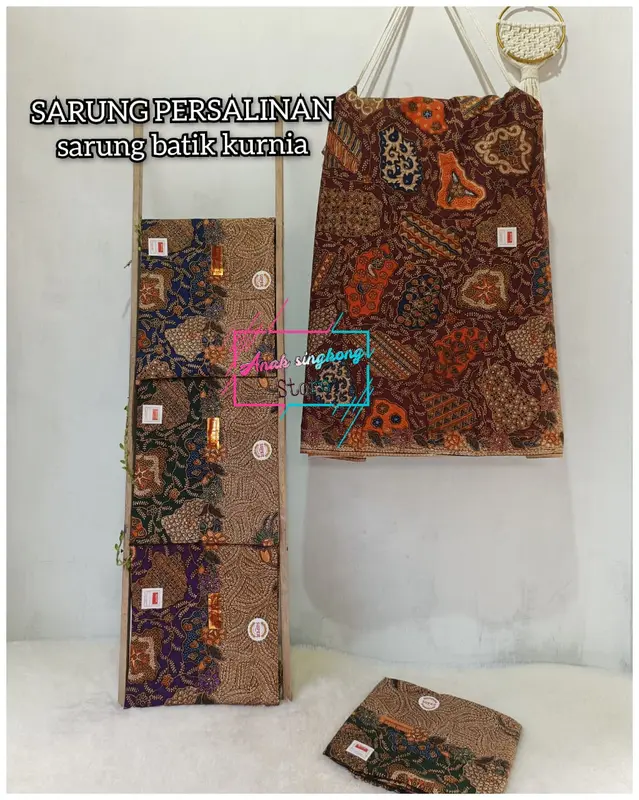 PAKET HEMAT 5 pcs sarung persalinan sarung batik kurnia pakaian tradisional 6
