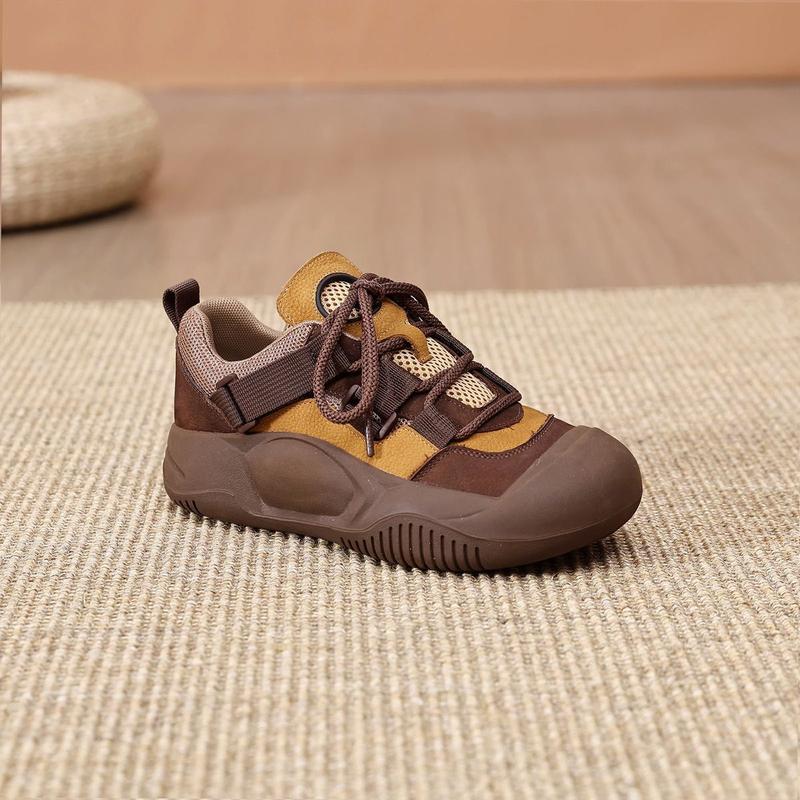 Product Introduction of Dad Shoes, Yuechen, Bộ Sưu Tập Mùa Lò Xo Và Mùa Thu Mới, Dành Cho Nữ, Phổ Biến INS, Dễ Phối Đồ, Thoáng Khí, Đế Mềm, Giày Thể Thao Thường Ngày, Có Sẵn Năm 2025, Bán Chạy Cửa Hàng 11
