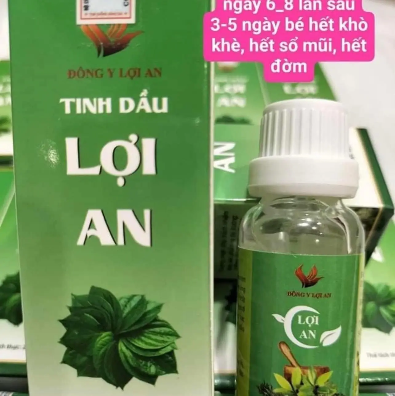Tinh dầu lợi an chính hãng - Tinh chất lá #tràu #không